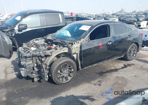 2018 Honda Civic Ex from USA, damaged, VIN 2HGFC2F78JH528143